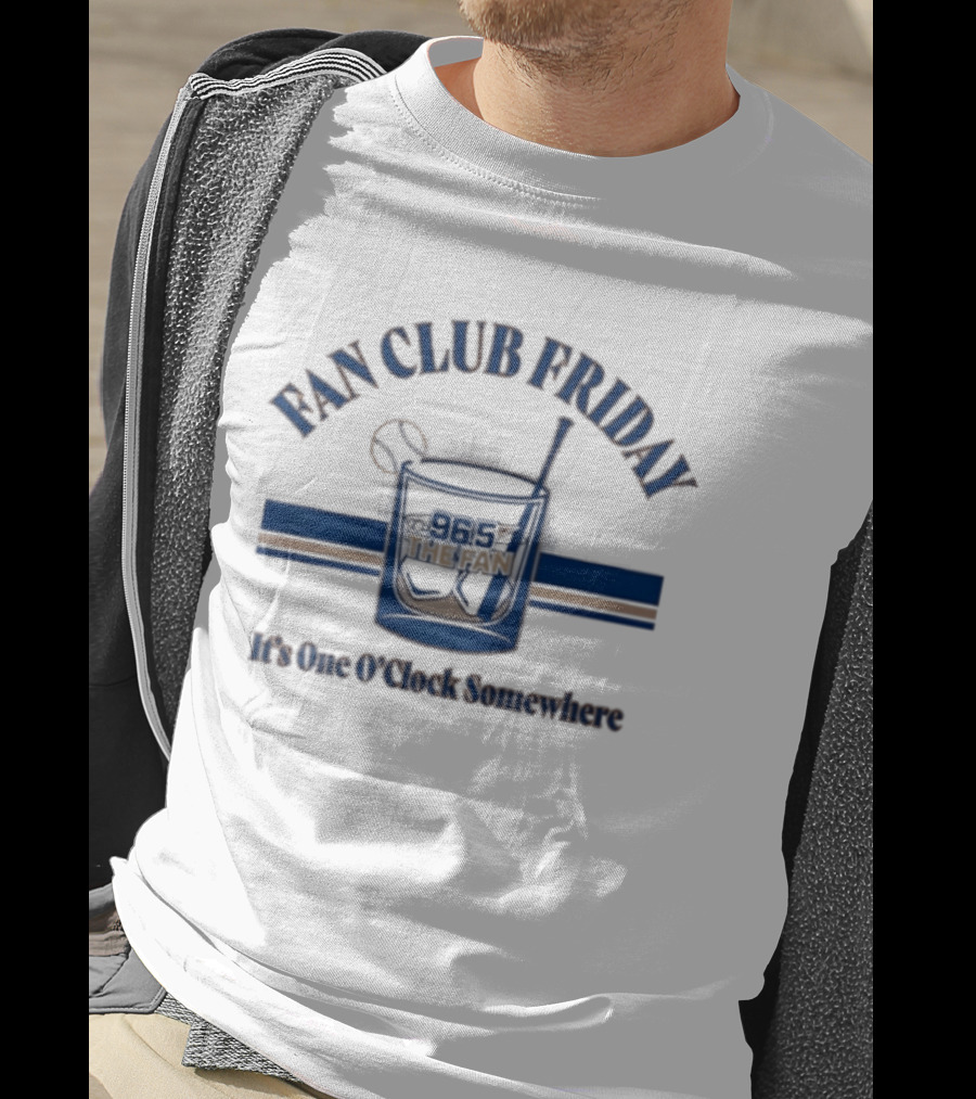Fan Club Friday 96 Sports It's 5 O' Somewhere T-Shirt