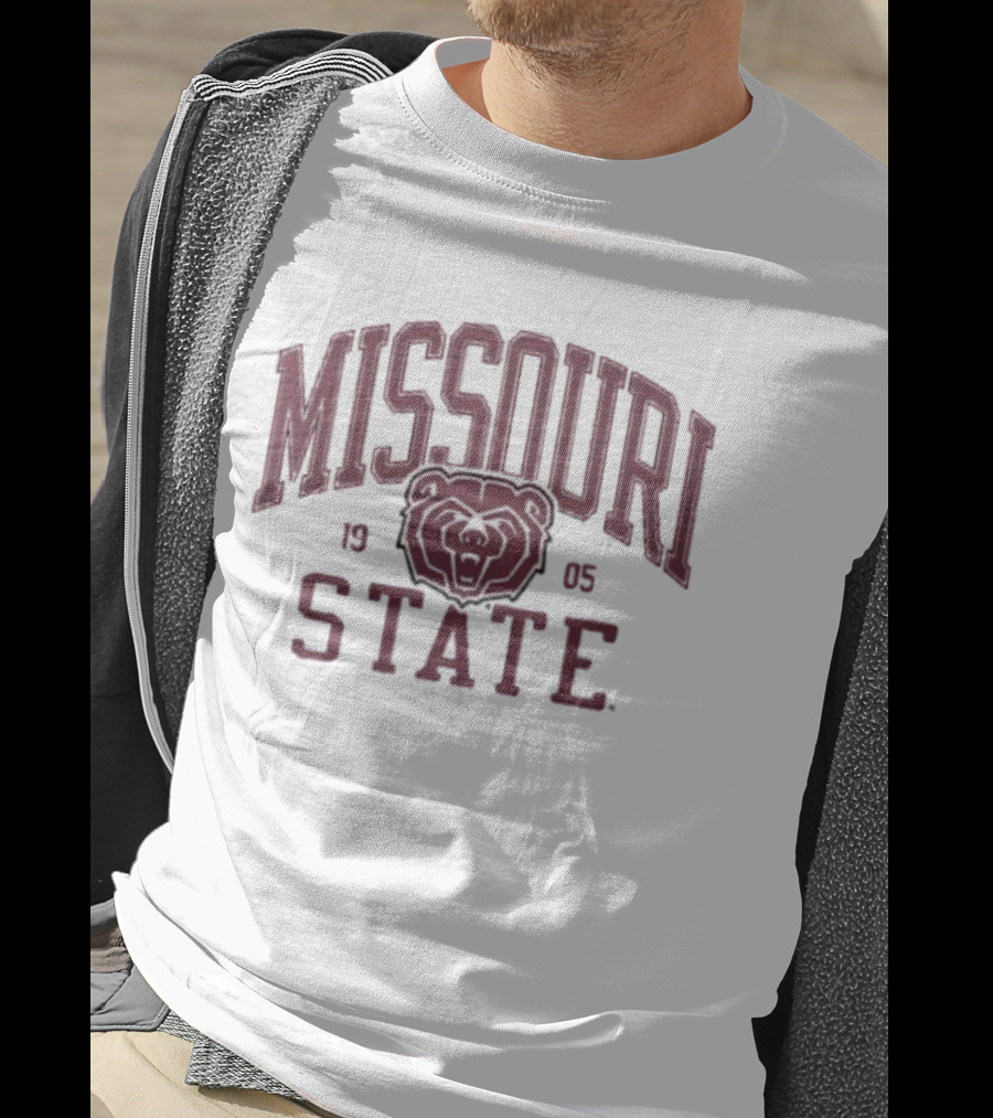 Missouri State Bears 1905 Collegiate Spirit Bear Head T-Shirt