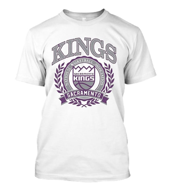 Sacramento Kings NBA Classic Crest Authentic Vintage Team T-Shirt