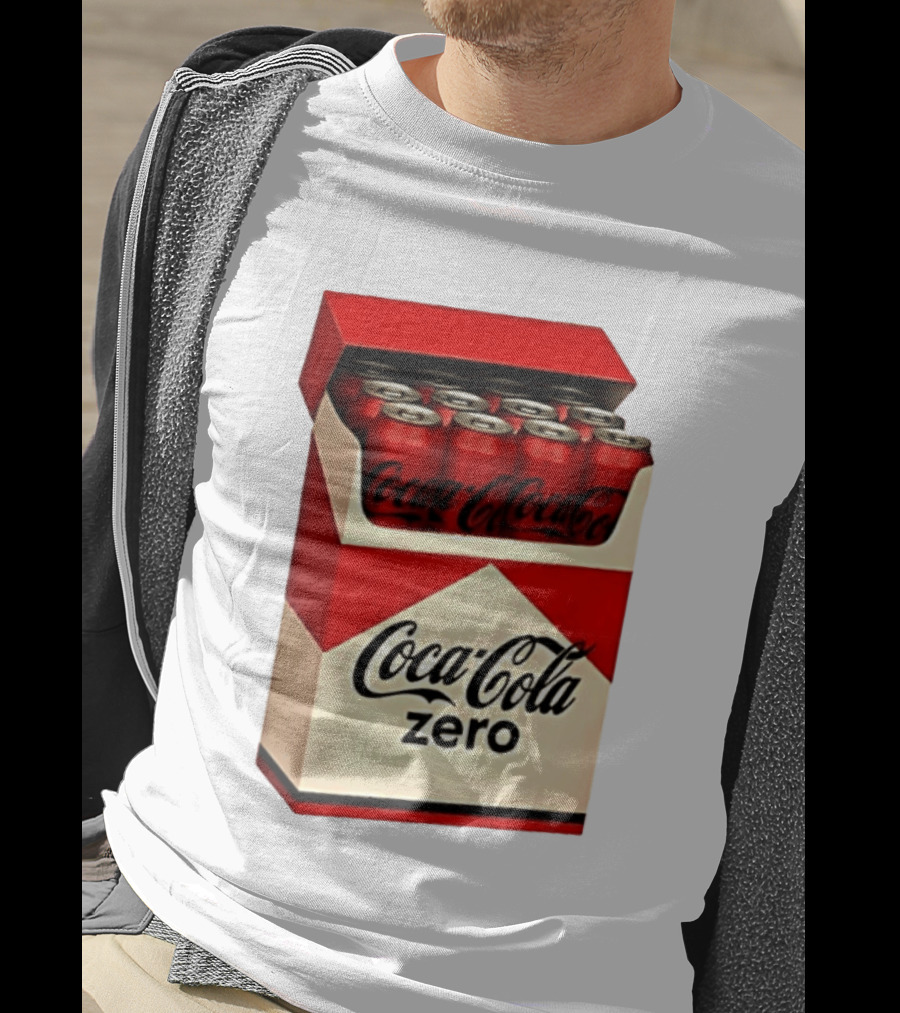 Coca Cola Zero Take The Edge Off Red Box Cans T-Shirt