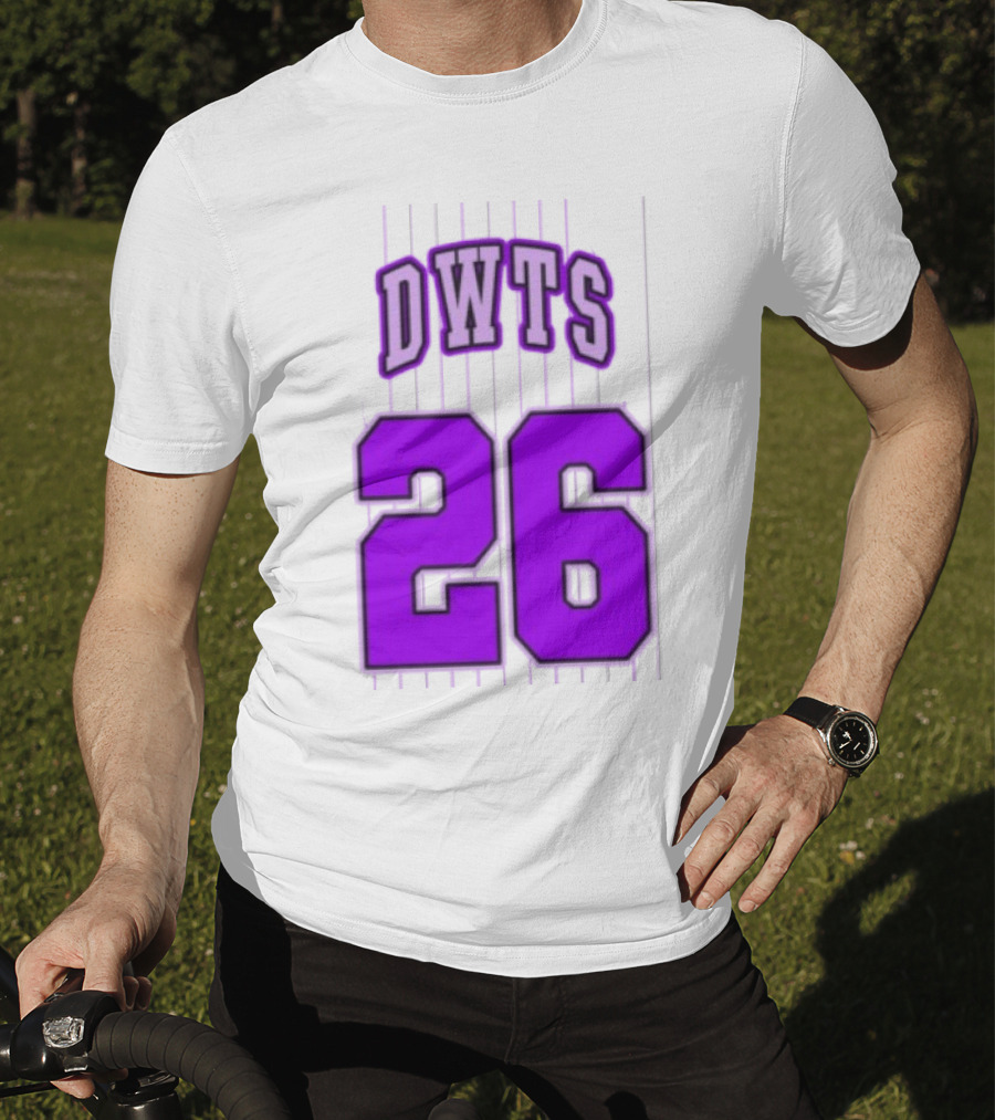 Dancing With The Stars DWTS Glitter Games 26 Jersey T-Shirt