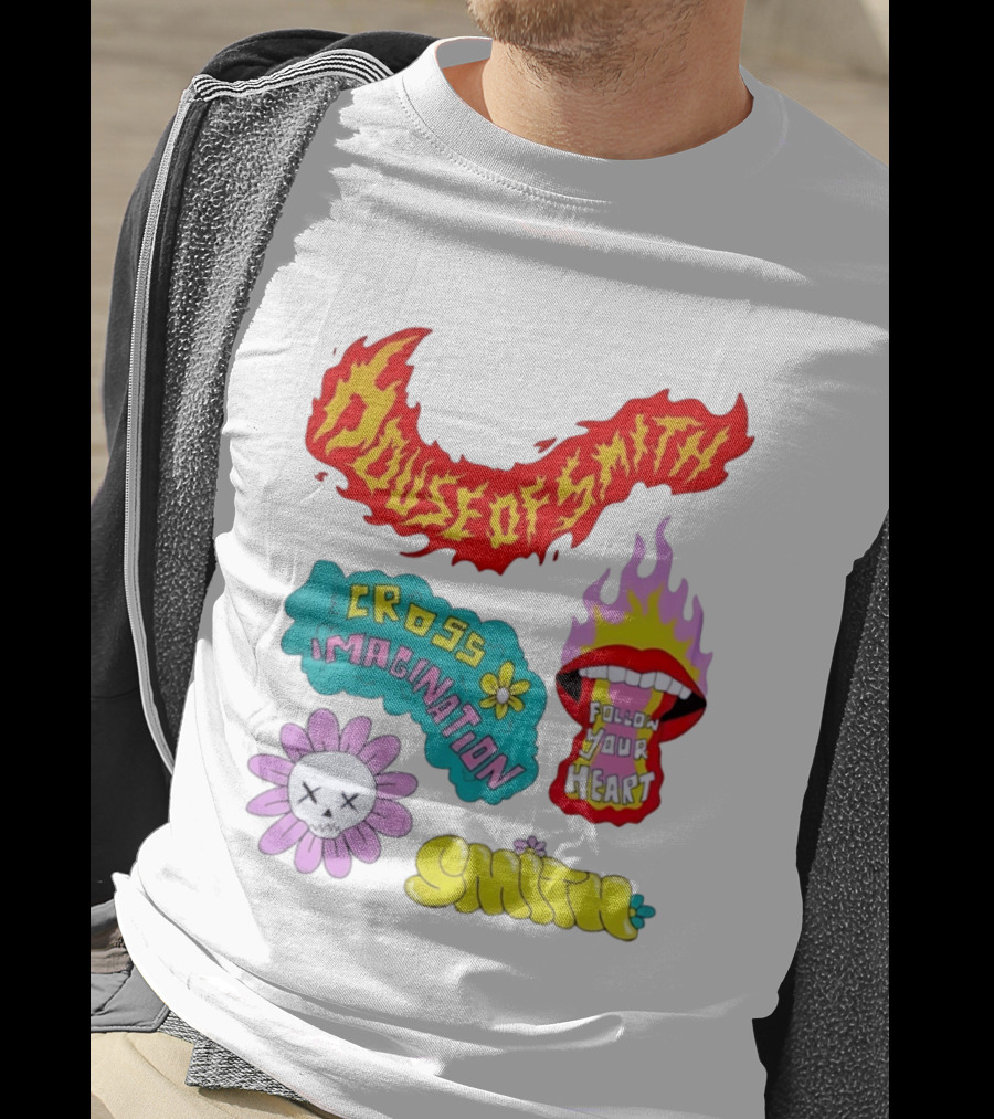 House Of Smith Cross Imagination Follow Your Heart Smith T-Shirt