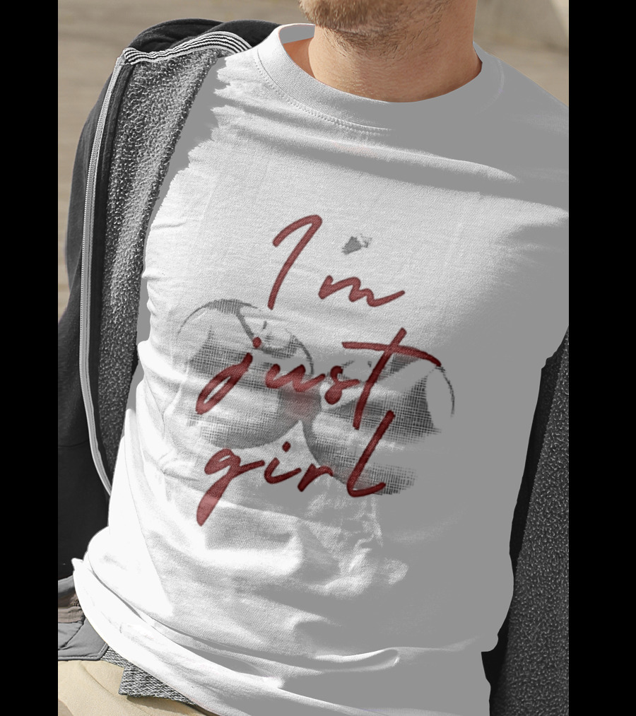 I'm Just A Girl Twin Cherry T-Shirt