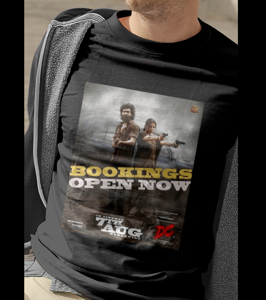 Bookings Open Now For DC In Cinema 7th Aug Worldwide T-Shirt