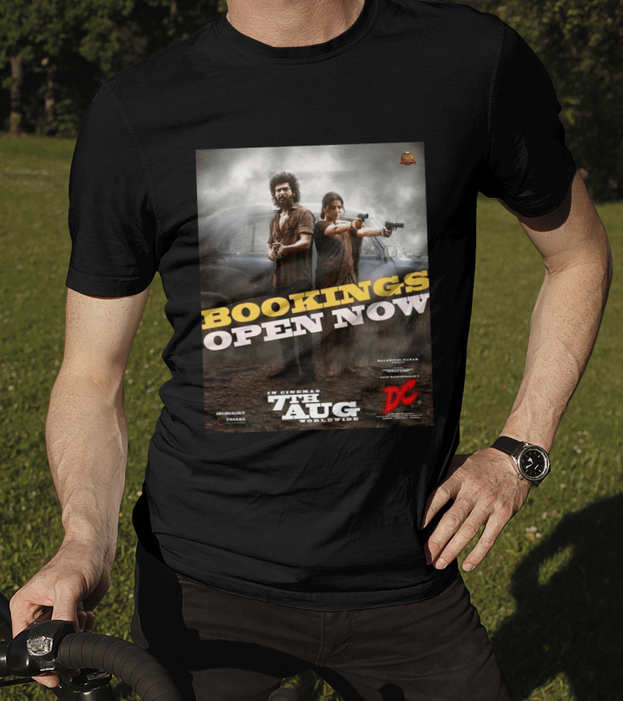 Bookings Open Now For DC In Cinema 7th Aug Worldwide T-Shirt