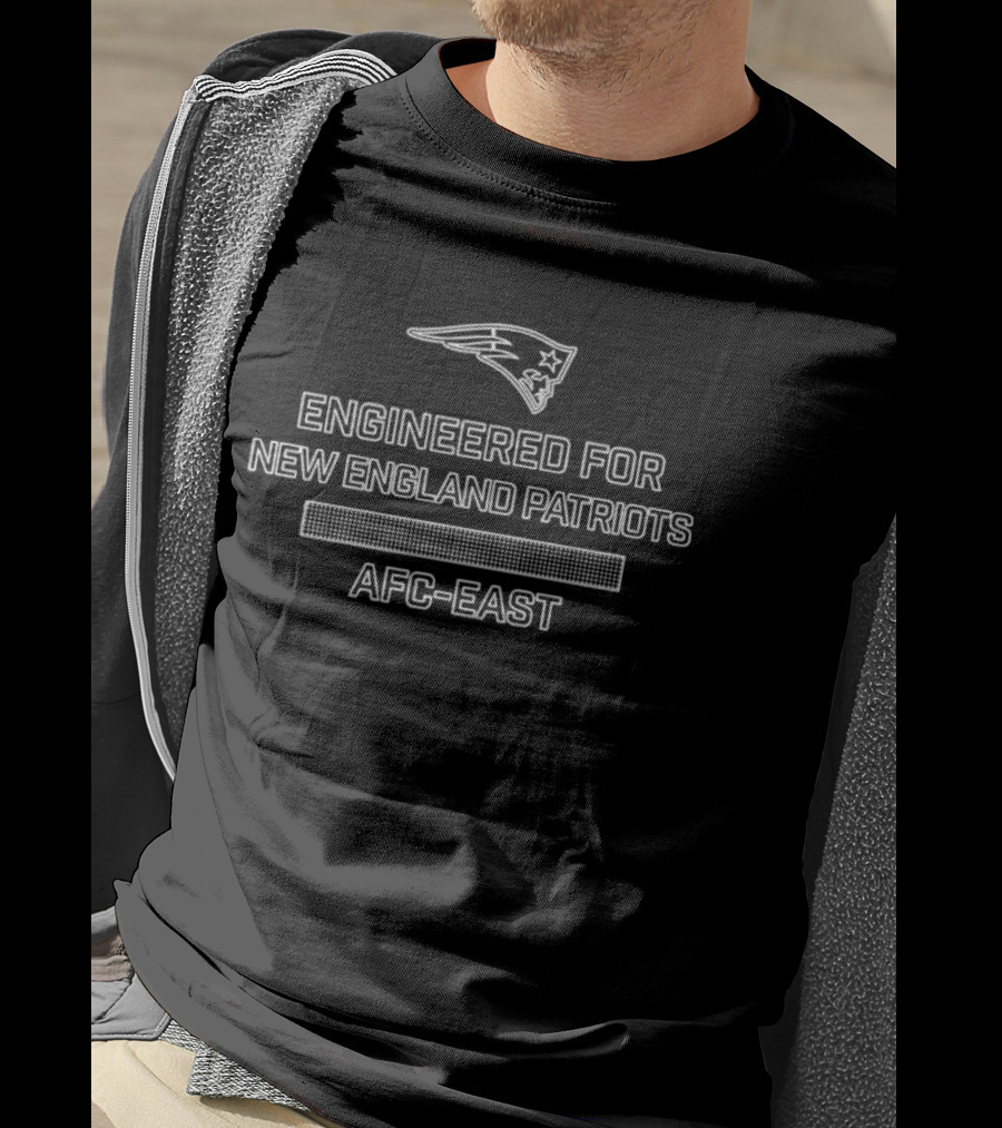 Engineered For New England Patriots AFC East T-Shirt