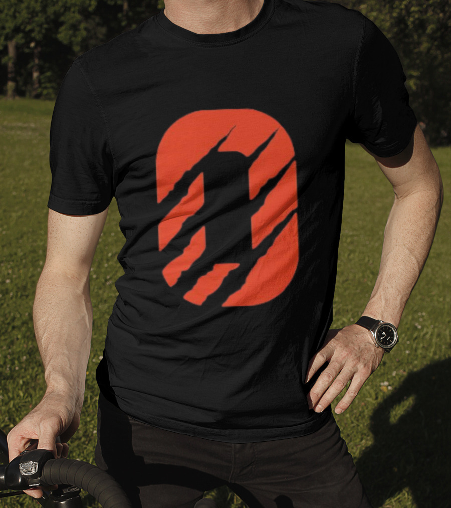 Cincinnati Bengals Clawed Stripes T-Shirt