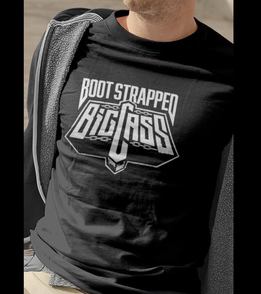 Boot Strapped Big Cass WWE Wrestling T-Shirt