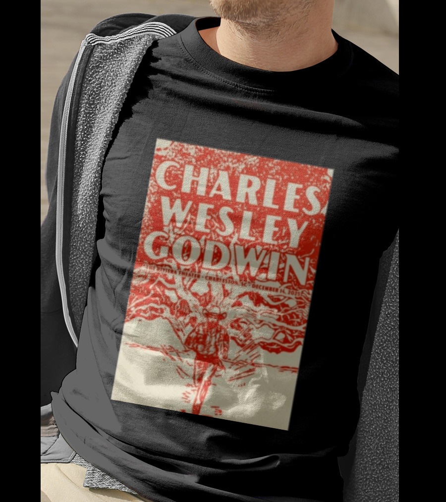 Charles Wesley Godwin Live At The Riviera Theater Charleston SC December 14 2025 T-Shirt