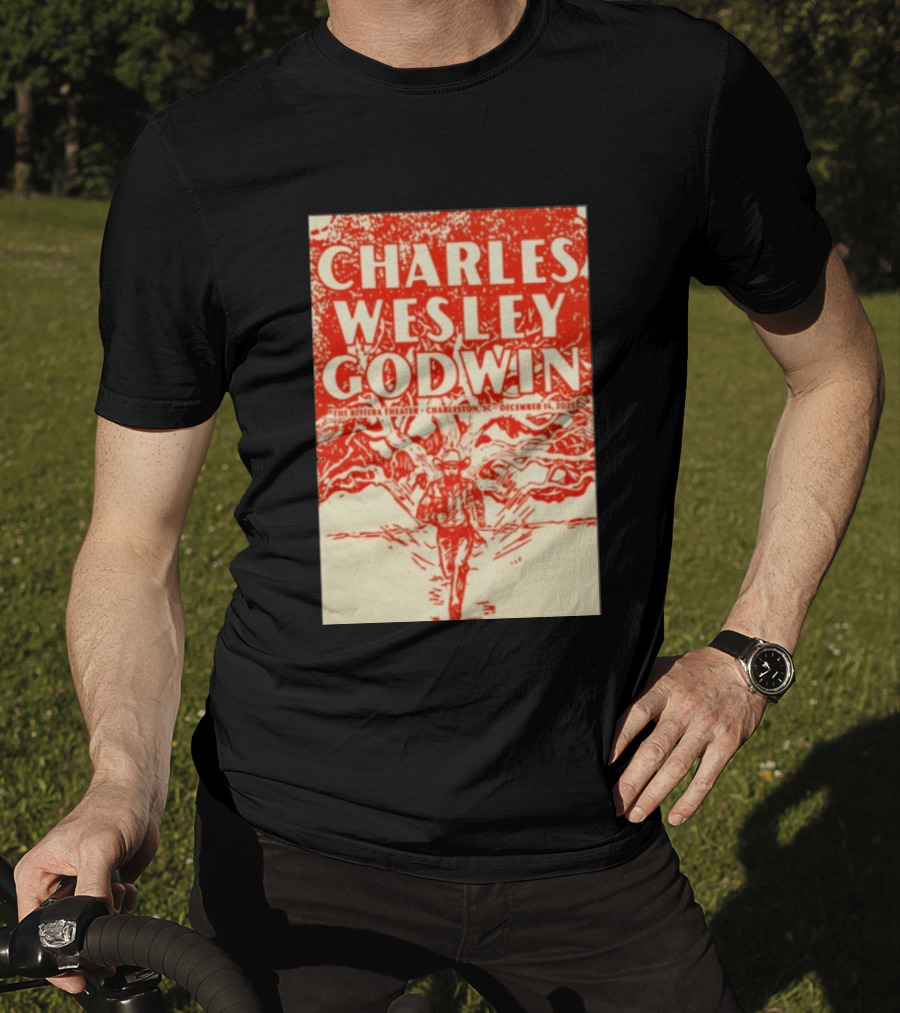 Charles Wesley Godwin Live At The Riviera Theater Charleston SC December 14 2025 T-Shirt