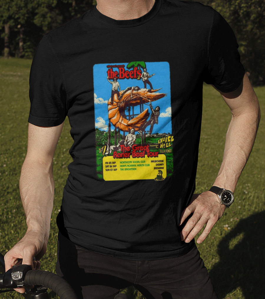 The Beefs 2026 The Great Rarier Beef Tour Melbourne Sydney Brisbane T-Shirt