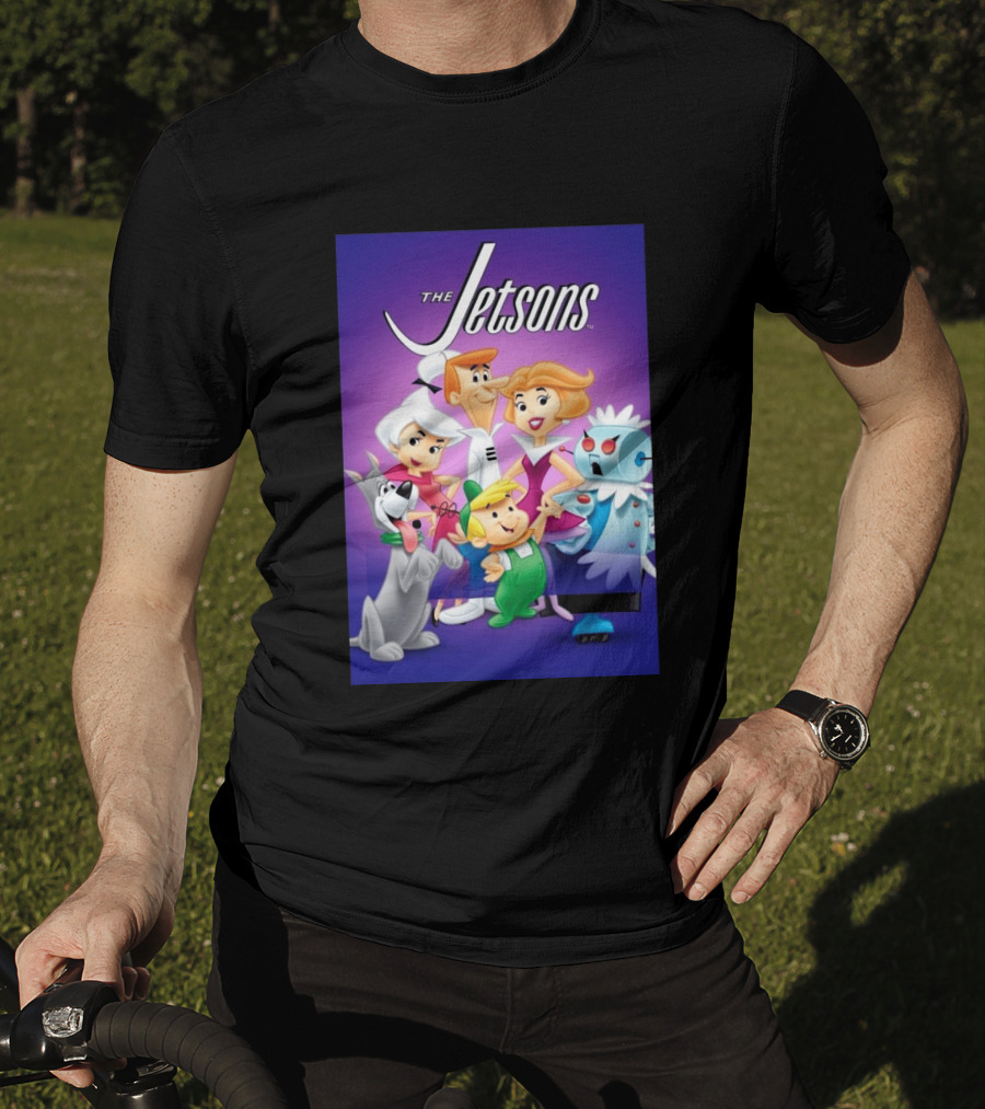 The Jetsons Family 2062 Animation Characters T-Shirt