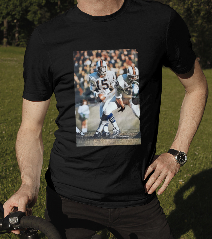 Buffalo Bills Jack Kemp 1968 AFL Football Action Renselaar T-Shirt