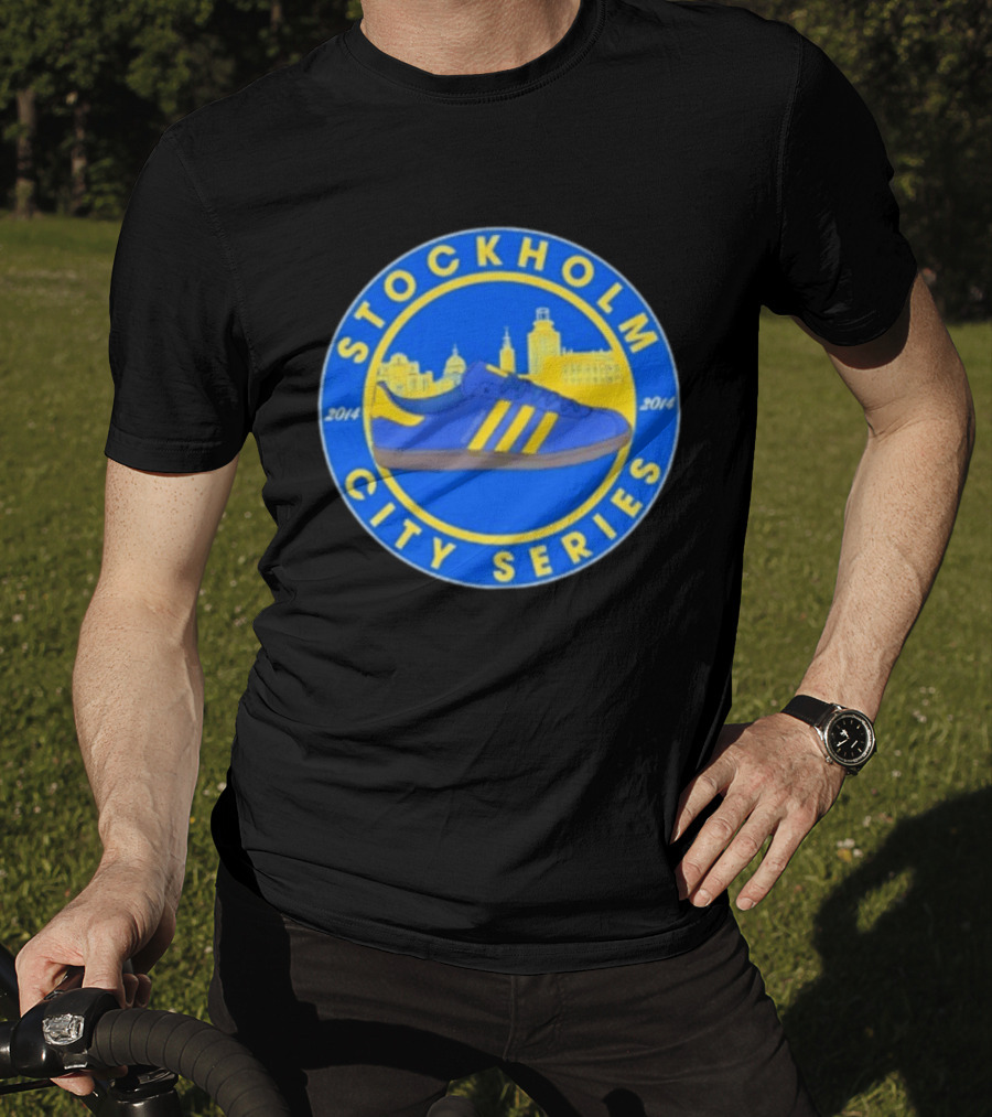 Stockholm City Series Adidas Sneaker 2014 Skyline T-Shirt