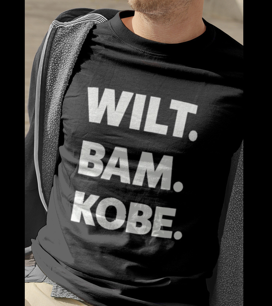 Wilt Chamberlain Bam Adebayo Kobe Bryant T-Shirt