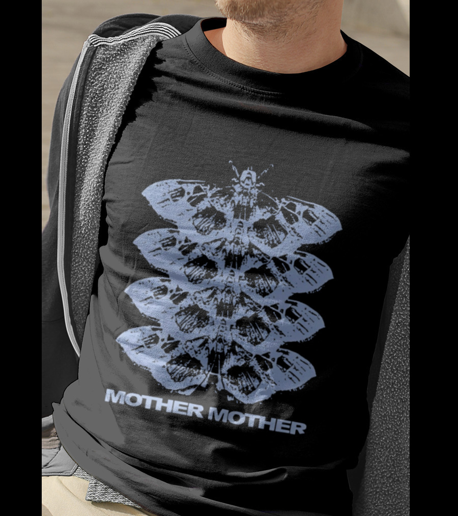Mother Mother Moth Stack Indie Rock Band T-Shirt
