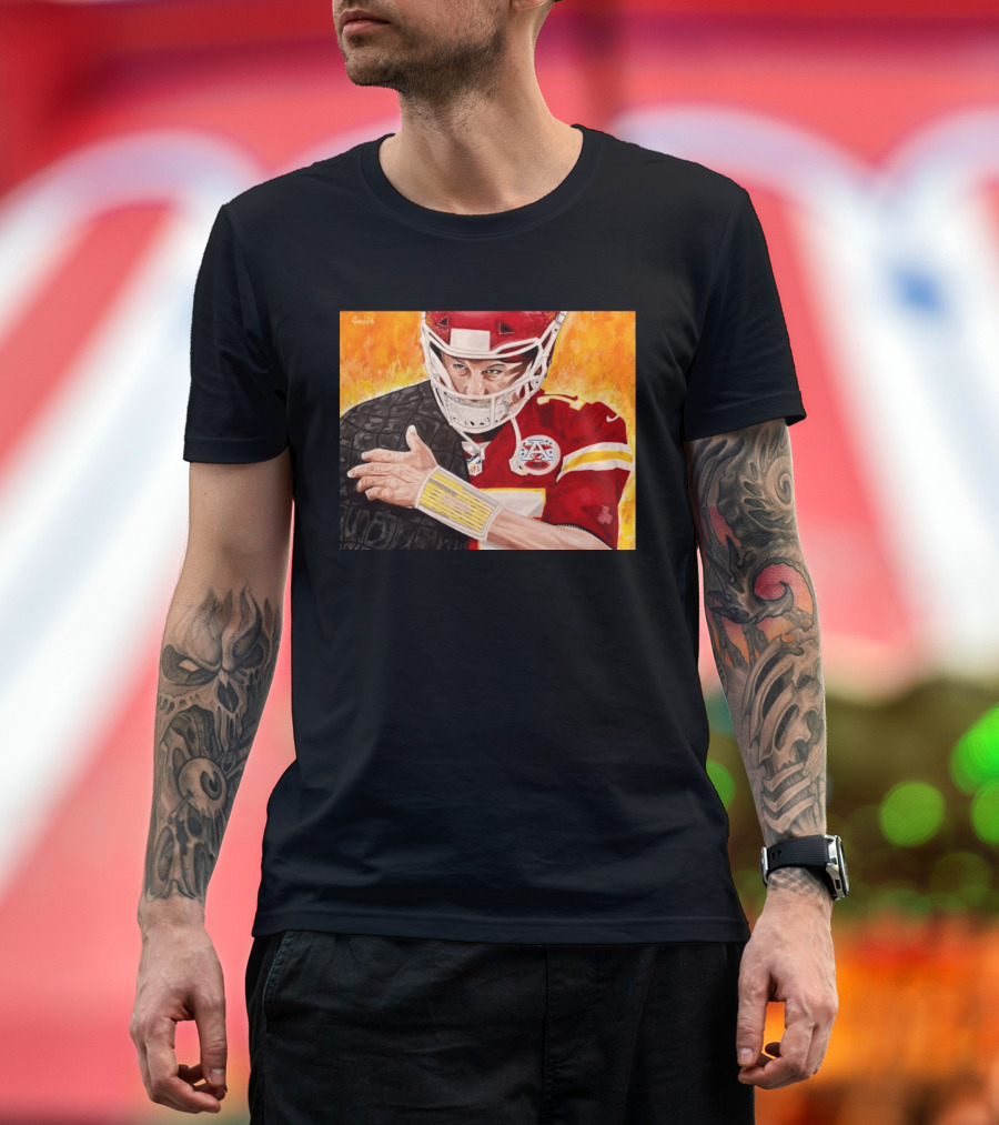 NFL Patrick Mahomes Kansas City Chiefs Player T-Shirt