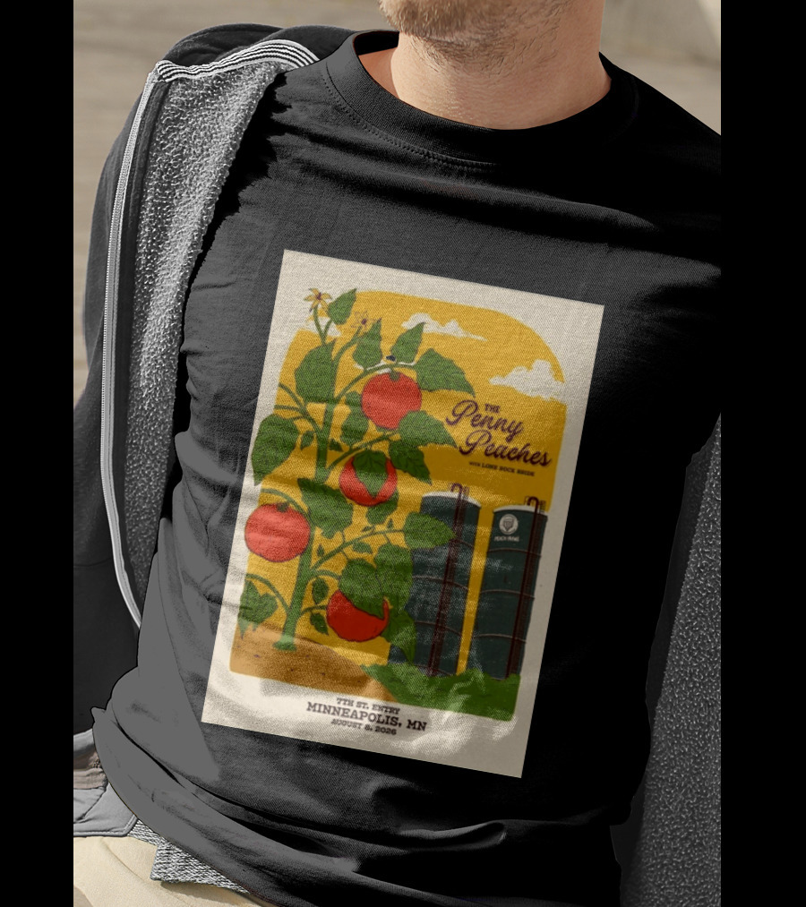 Penny Peaches With Loose Rope Series 7th Street Entry Minneapolis MN August 8 2026 T-Shirt