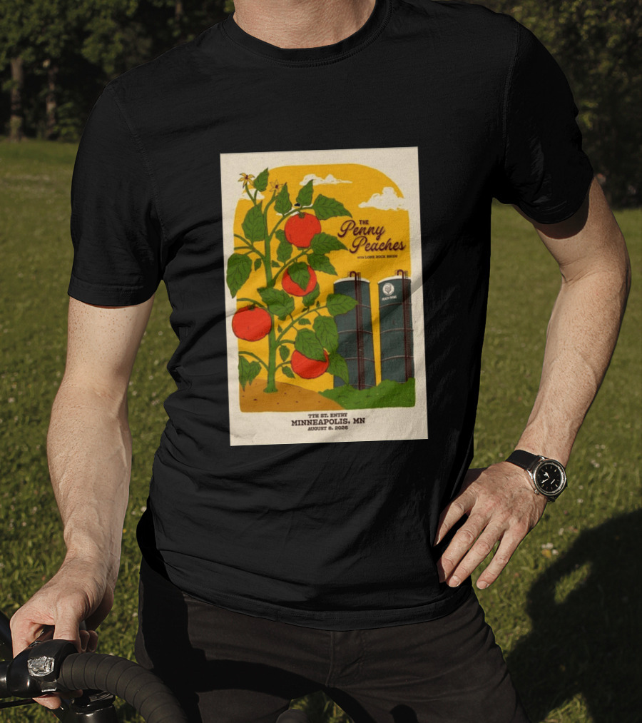 Penny Peaches With Loose Rope Series 7th Street Entry Minneapolis MN August 8 2026 T-Shirt