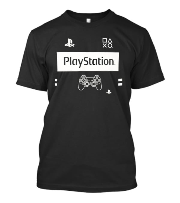 PlayStation Classic Icons Controller Gaming T-Shirt