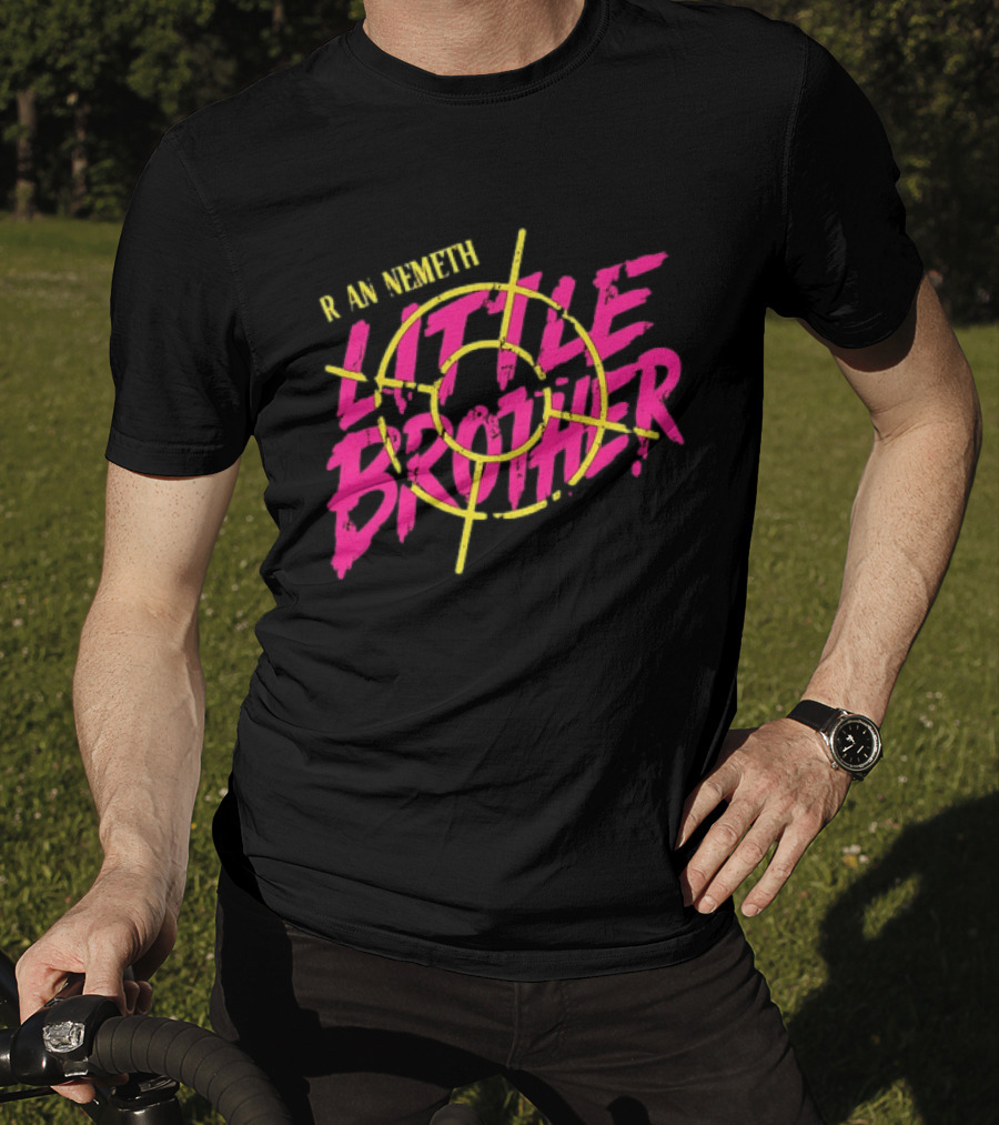 Ryan Nemeth Little Brother Target Wrestling AEW T-Shirt