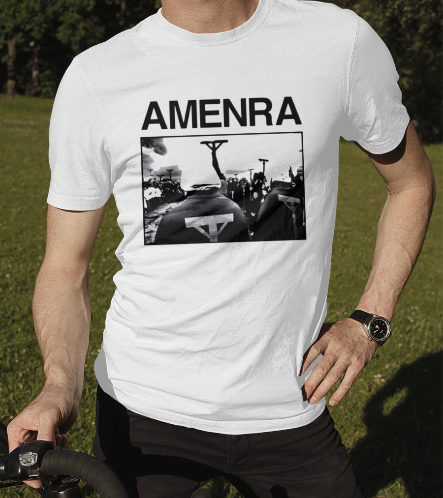 Amenra Ik Vond Je In De Ogen Van Mijn Medemens Crucifix T-Shirt