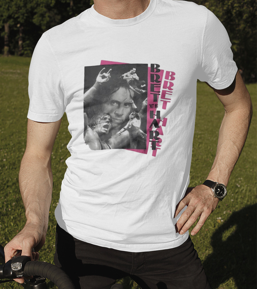 Bret Hit Man Hart WWF Wrestling Legend T-Shirt