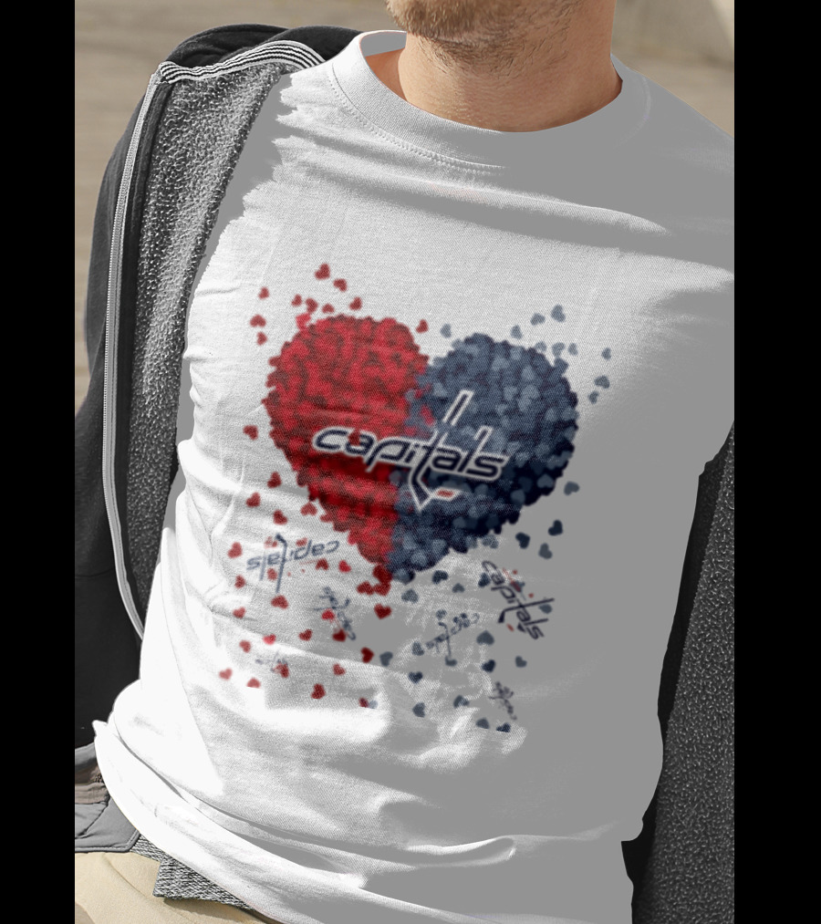 Original Capitals Heart Washington Hockey NHL 2026 T-Shirt
