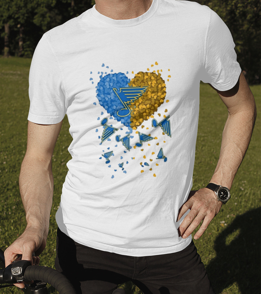 Classic St Louis Blues Heart NHL Hockey 2026 T-Shirt