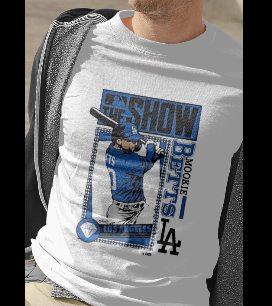 The Show Mookie Betts Los Angeles Dodgers MLB Baseball LA T-Shirt