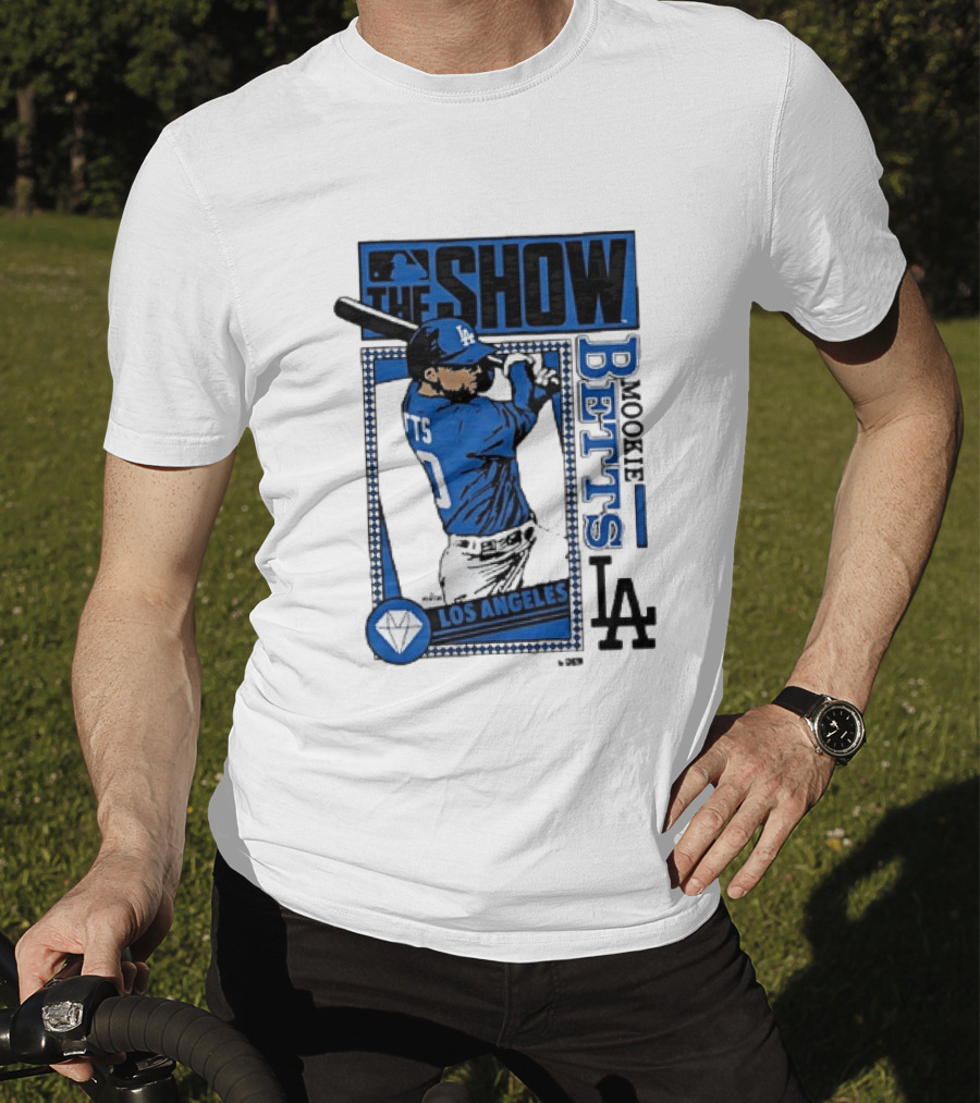 The Show Mookie Betts Los Angeles Dodgers MLB Baseball LA T-Shirt