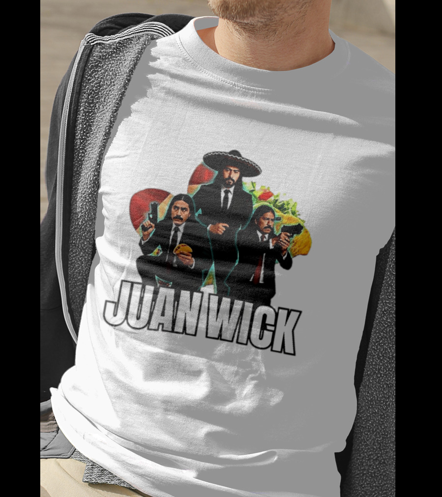 Juan Wick John Wick Taco Sombrero Mexican T-Shirt