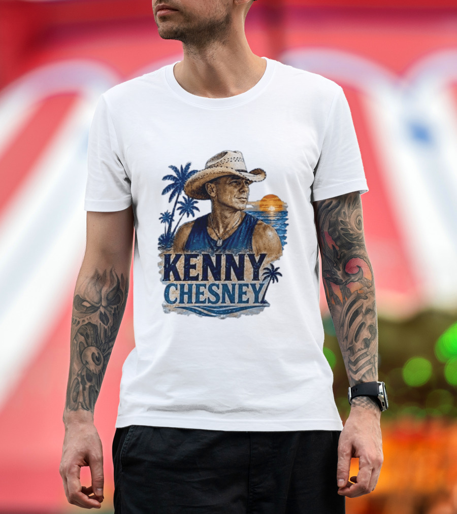 Kenny Chesney Is My Jam Tropical Beach Sunset Vibes T-Shirt