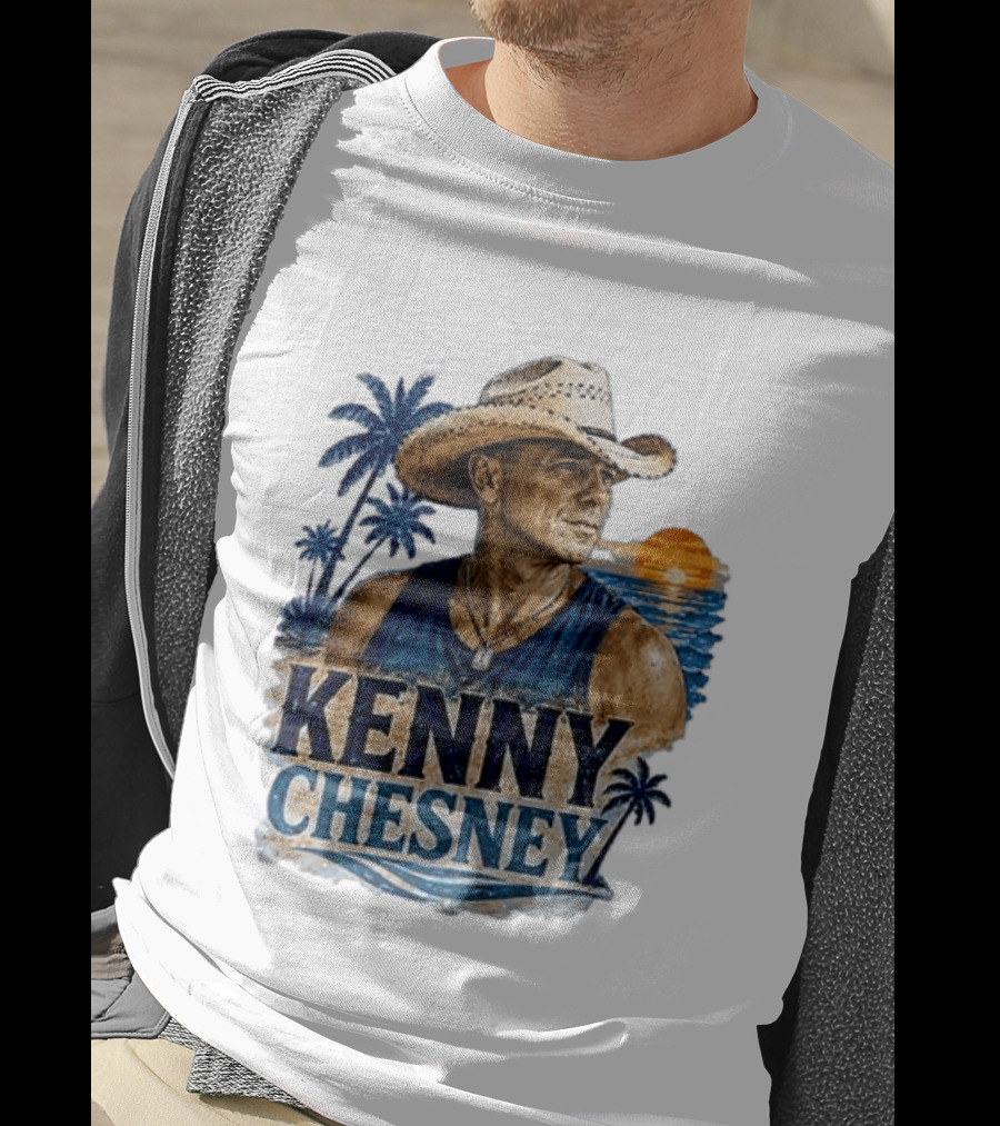 Kenny Chesney Is My Jam Tropical Beach Sunset Vibes T-Shirt