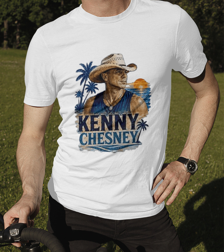 Kenny Chesney Is My Jam Tropical Beach Sunset Vibes T-Shirt