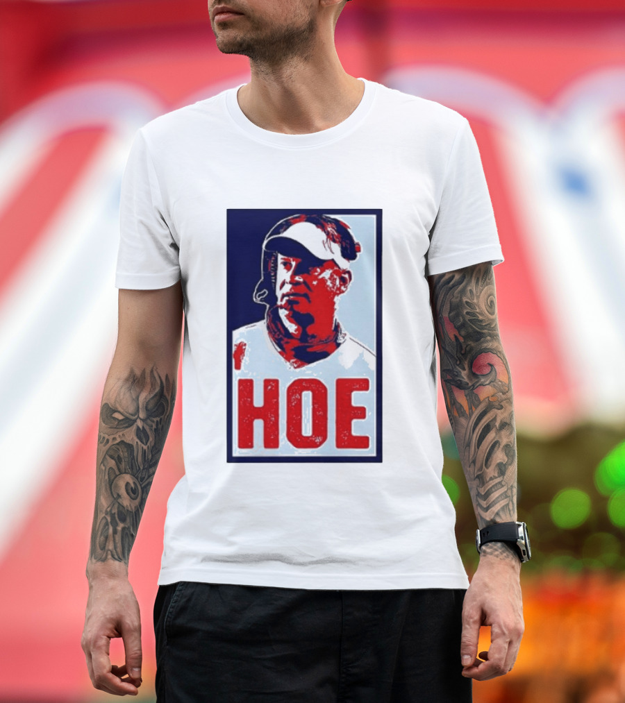 Lane Kiffin Hoe Red Blue Artistic T-Shirt