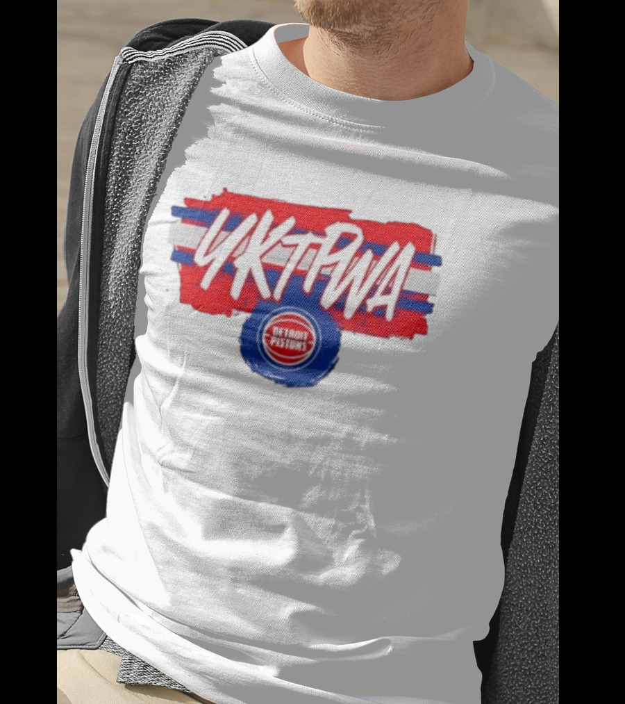 Yktpwa Detroit Pistons Celebration T-Shirt
