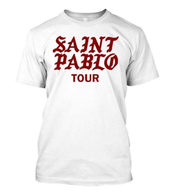 Saint Pablo Tour Official Merchandising T-Shirt