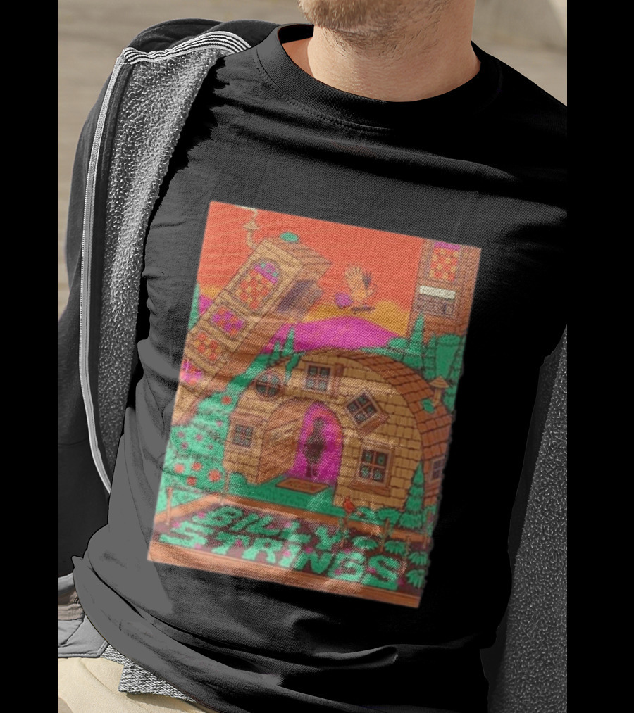 Billy Strings Fishers IN 2026 Night 3 Live August 8 Event Center T-Shirt