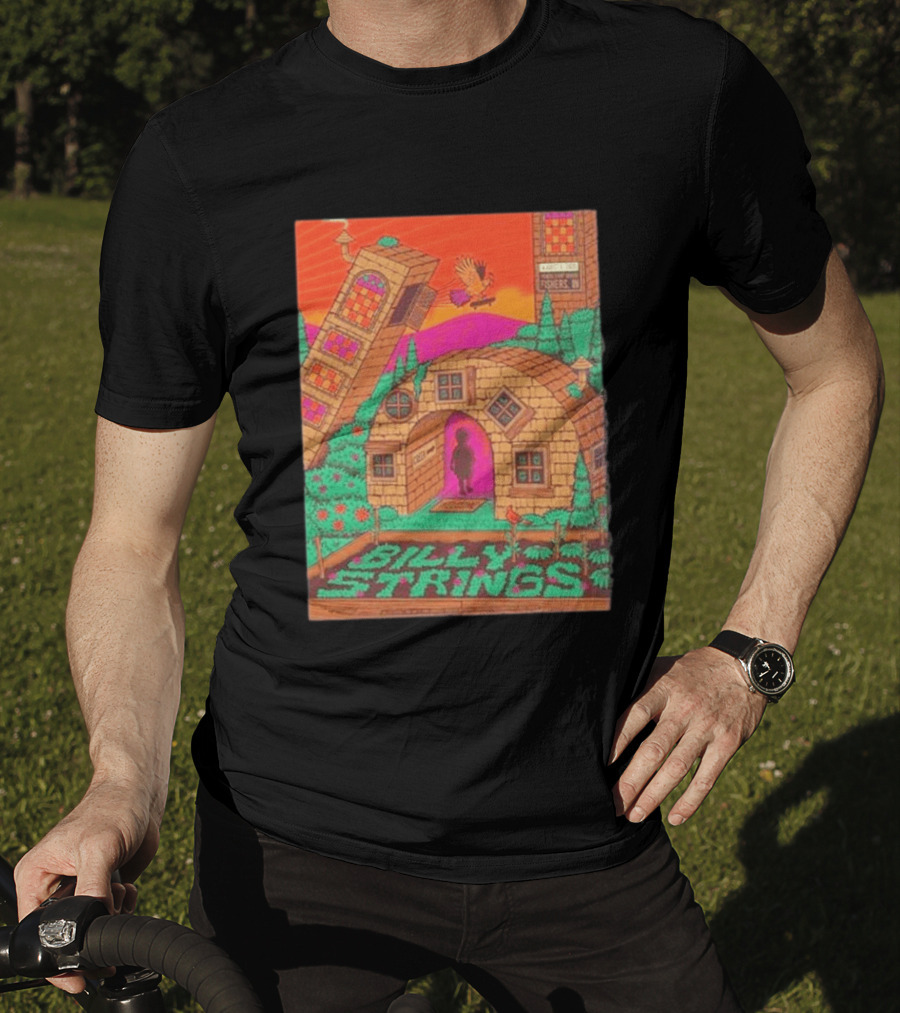 Billy Strings Fishers IN 2026 Night 3 Live August 8 Event Center T-Shirt