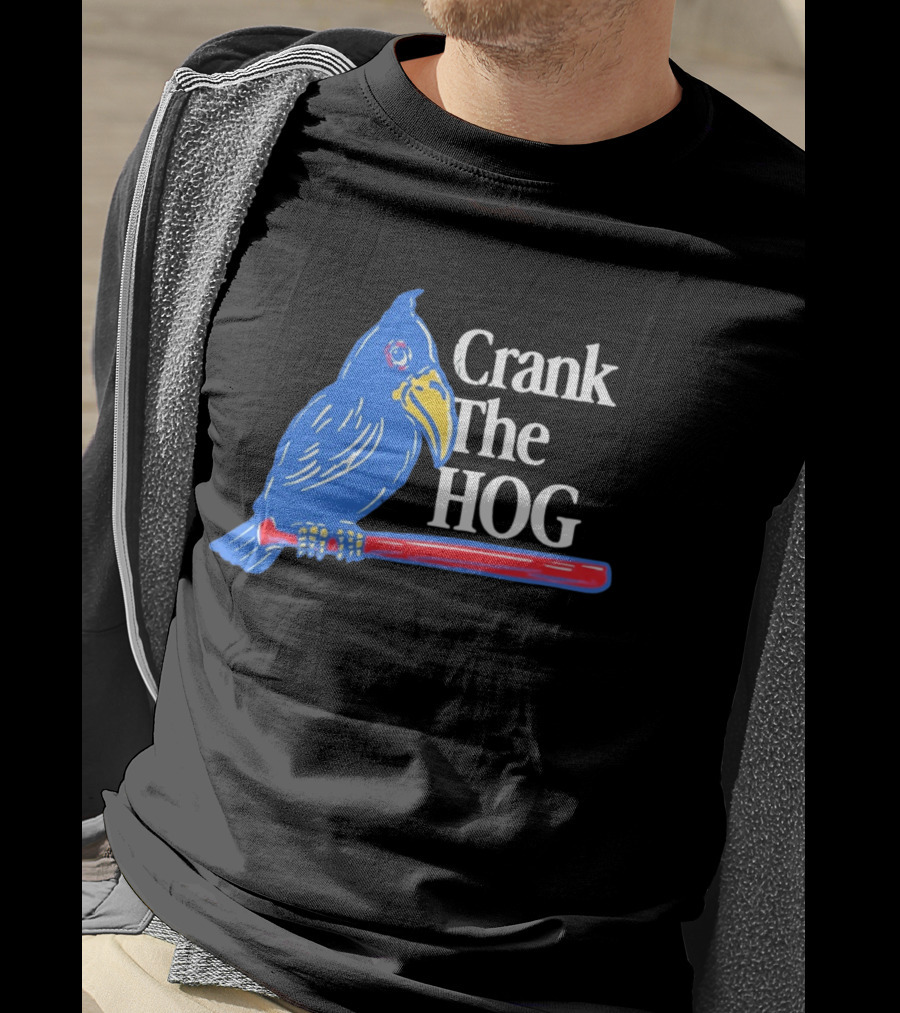Crank The Hog Villanova Wildcats Basketball Jay Wright NCAA Sports T-Shirt