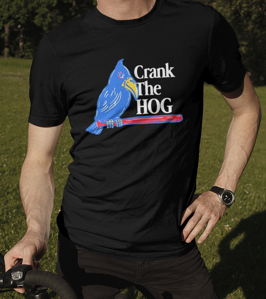 Crank The Hog Villanova Wildcats Basketball Jay Wright NCAA Sports T-Shirt