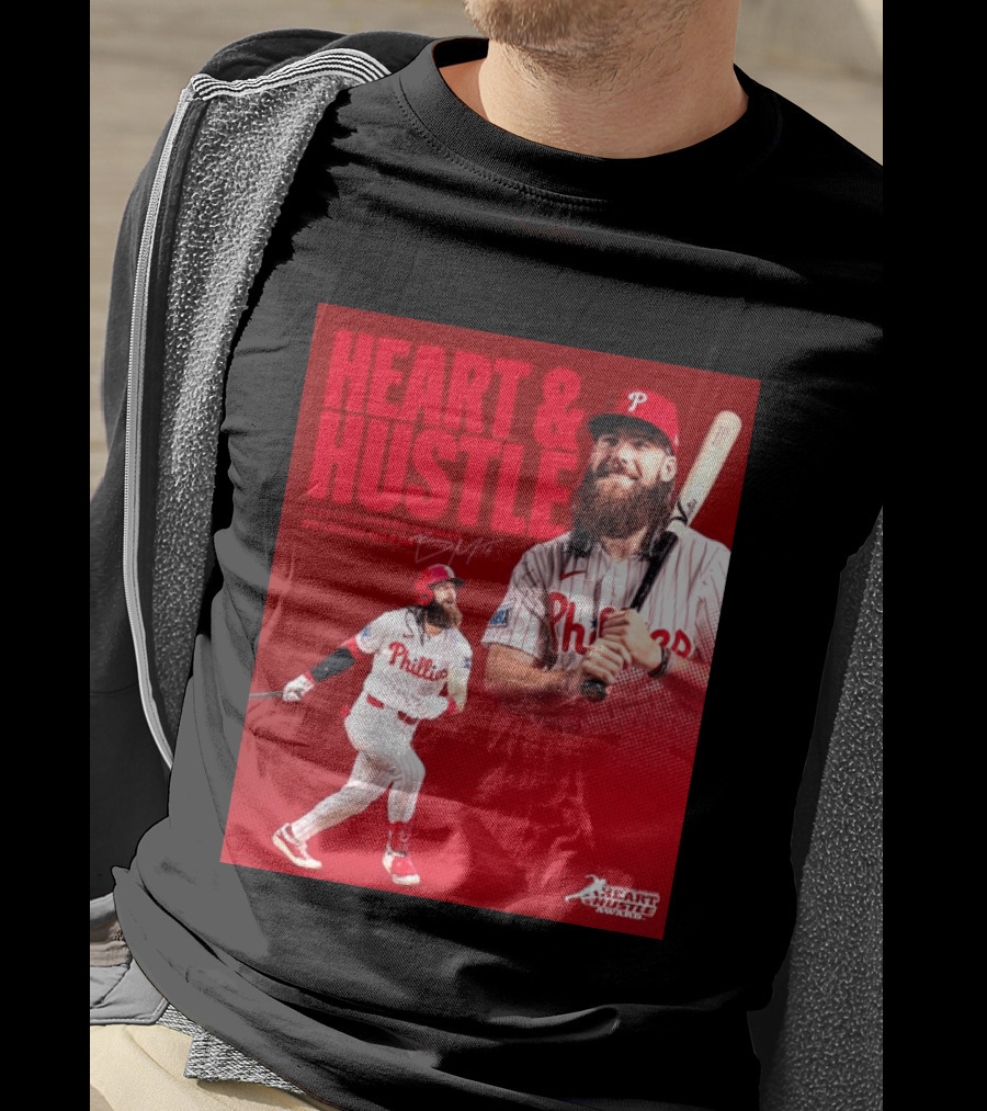 Philadelphia Phillies Heart & Hustle Award Winner Brandon Marsh T-Shirt