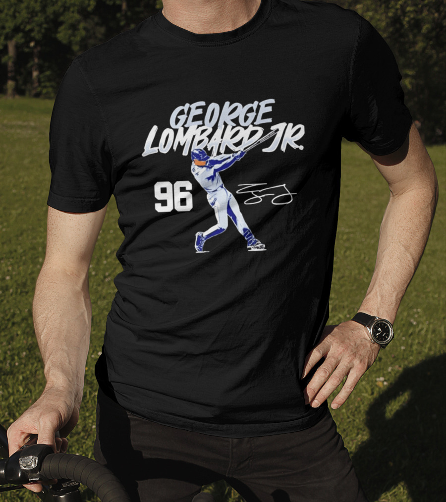 George Lombard Jr 96 Yankees Baseball Player T-Shirt