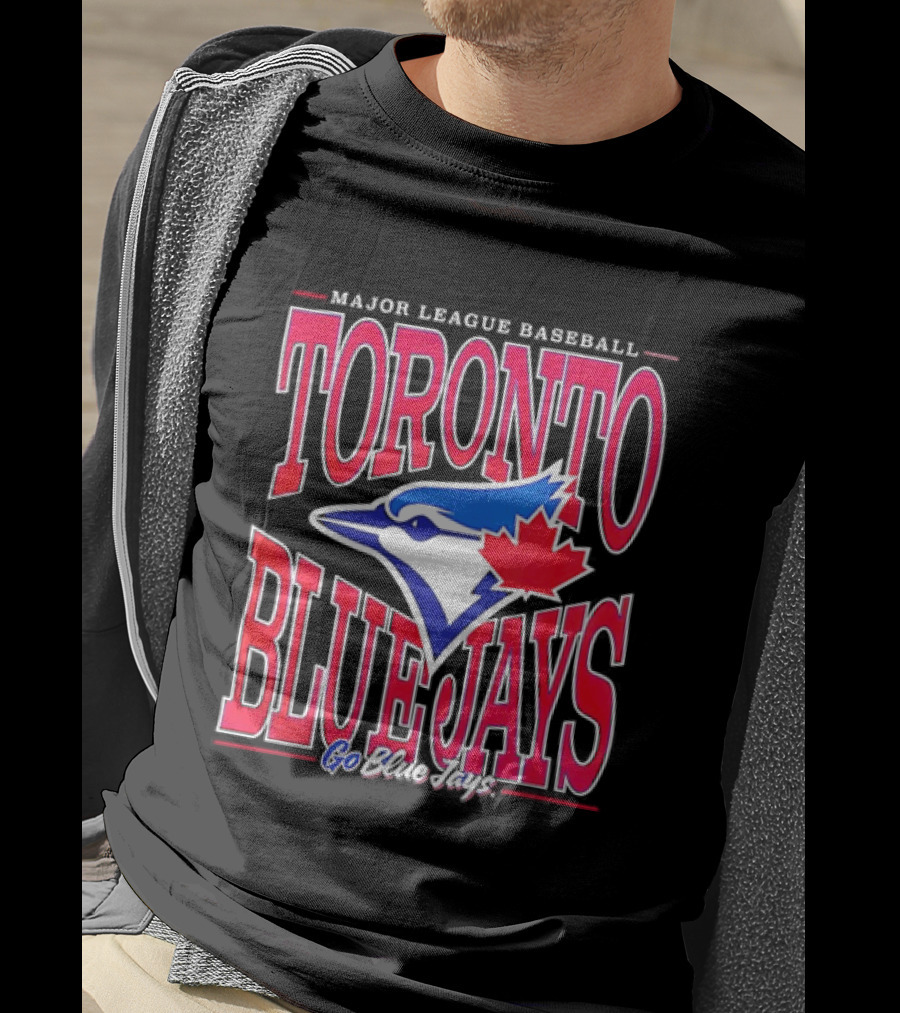 Toronto Blue Jays Major League Baseball Go Blue Jays T-Shirt