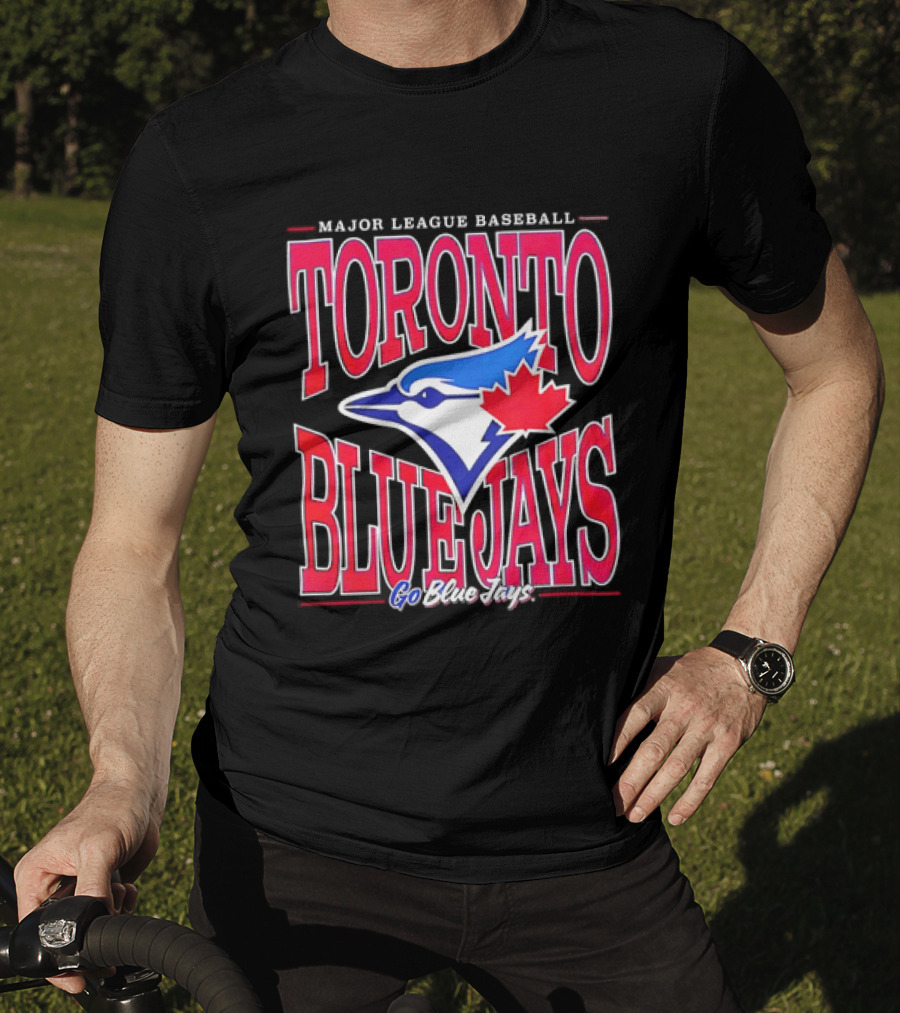 Toronto Blue Jays Major League Baseball Go Blue Jays T-Shirt