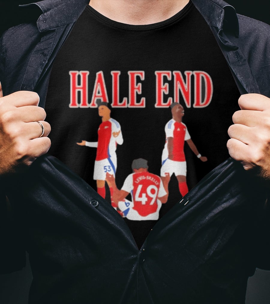 Arsenal FC Hale End Saka Nwaneri Lewis Skelly T-Shirt