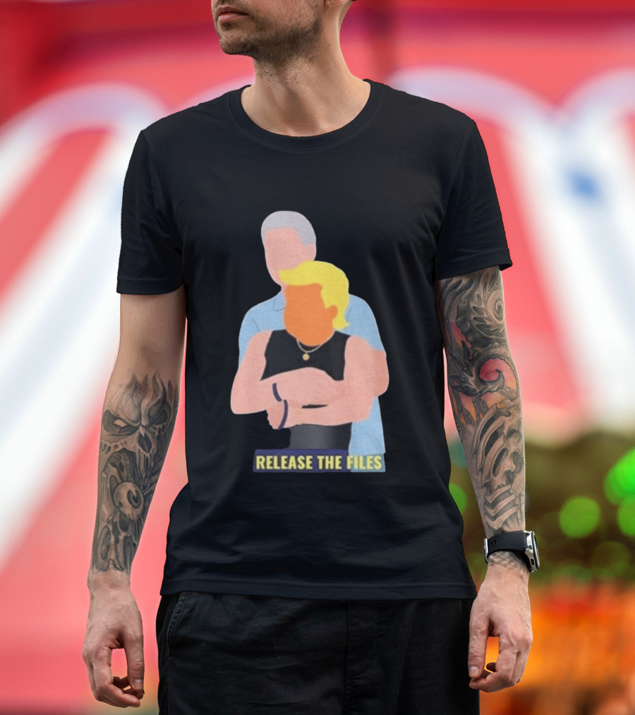 Release The Files CEO HR Kiss Cam Meme T-Shirt