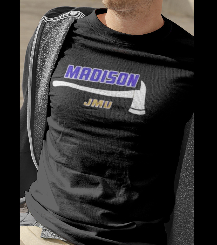Original Firefighter Fire Dept Always Ready Madison JMU T-Shirt