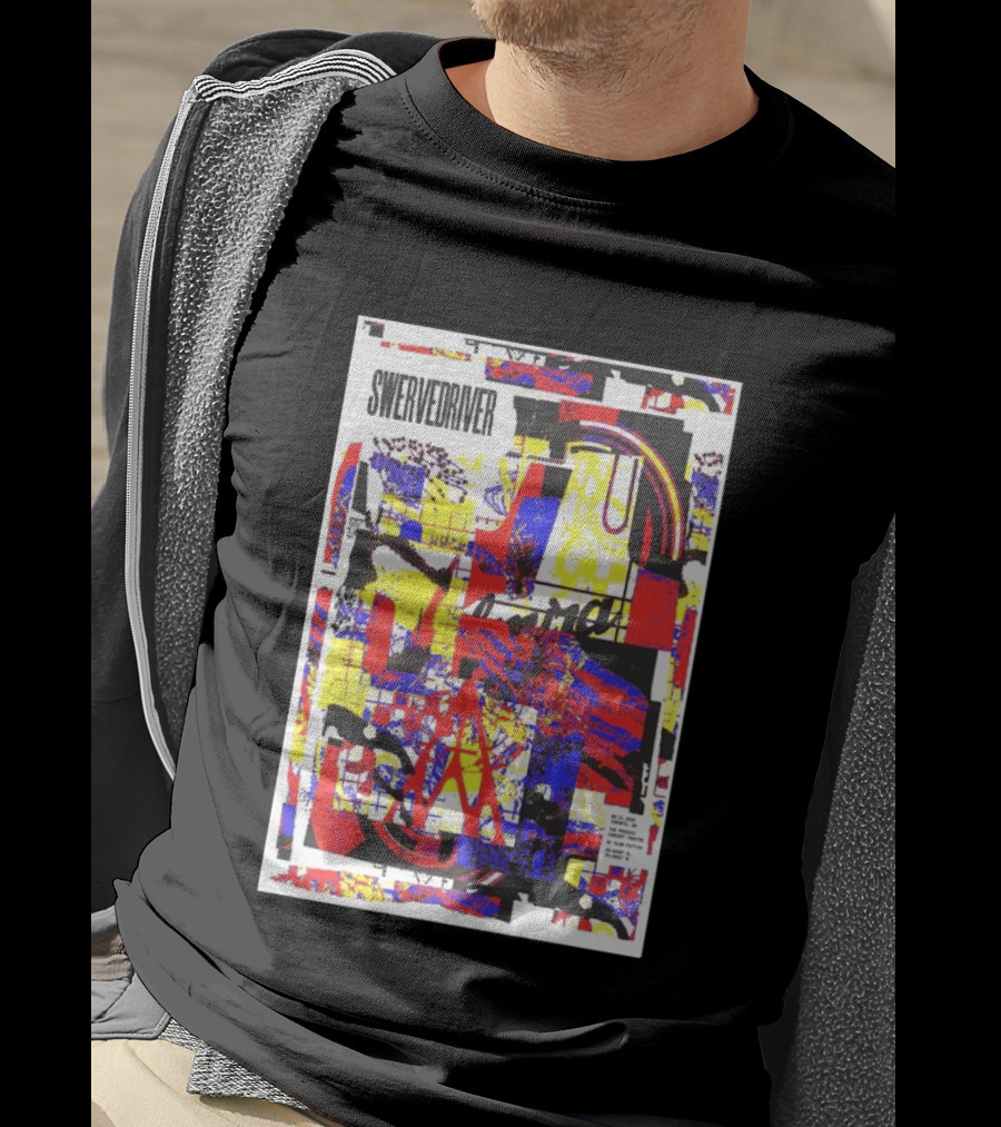 Swervedriver Phoenix Concert Theatre Toronto ON Aug 21 2026 Vibrant Abstract Collage T-Shirt